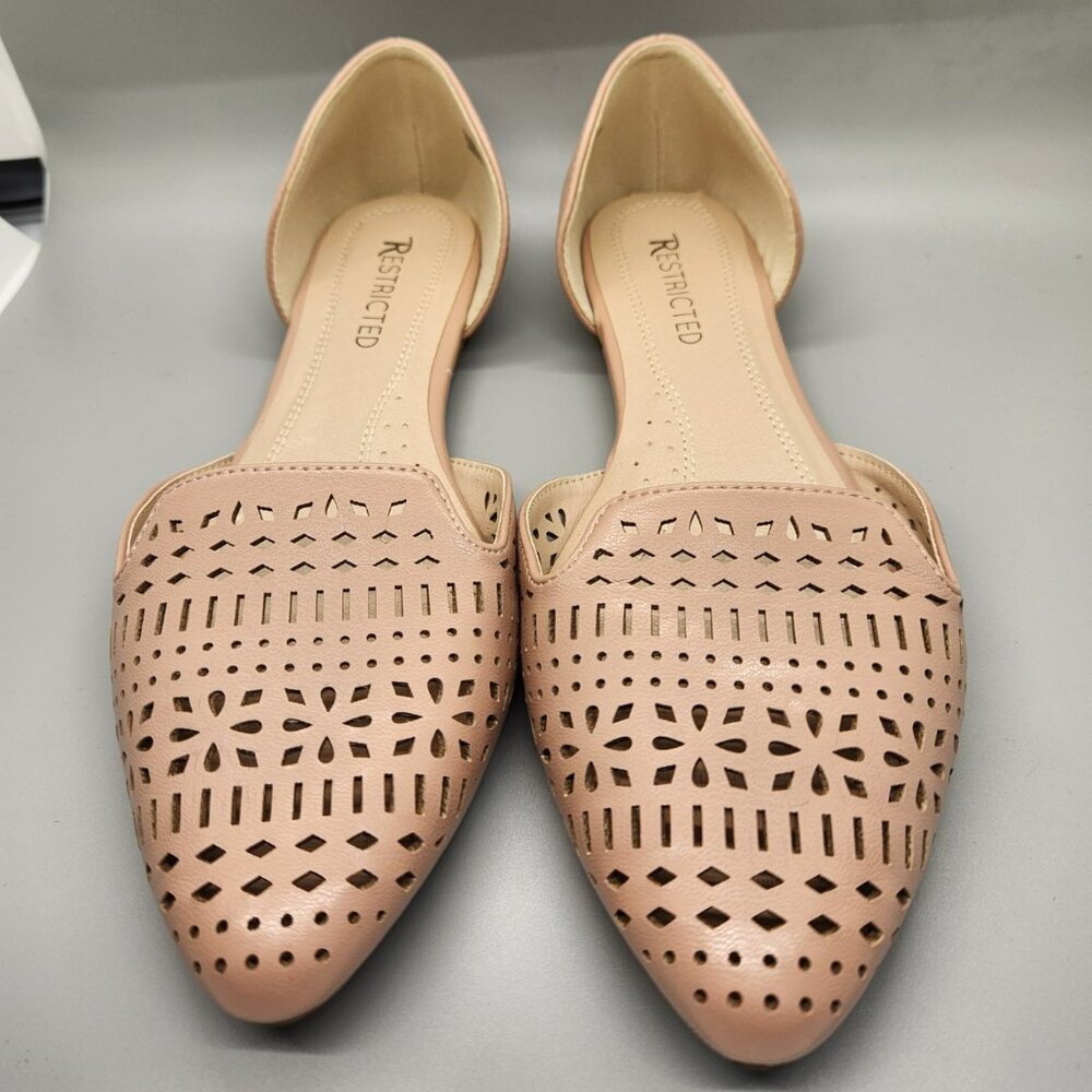 Restricted Pink Flats